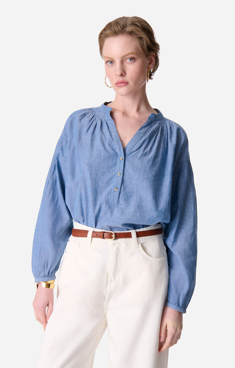 Blouse Nipoa 4eva02-v09117 Chambray
