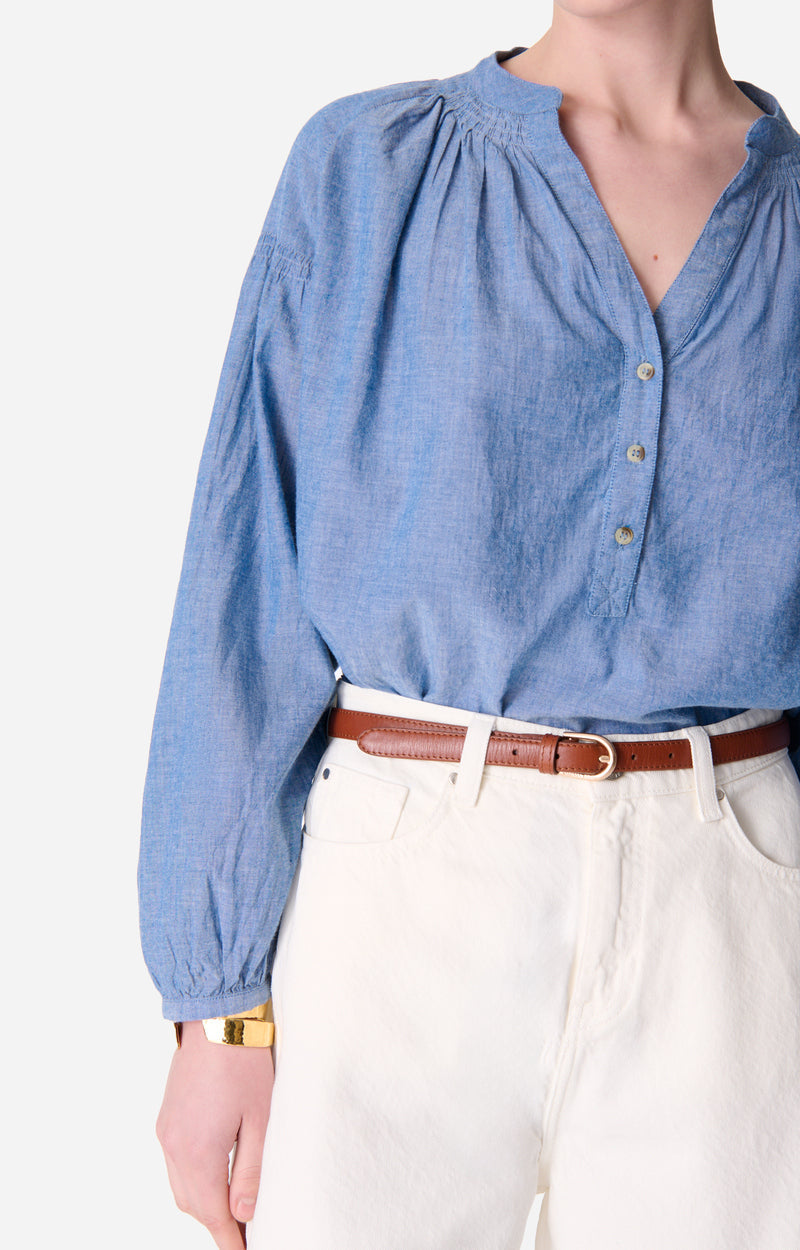 Blouse Nipoa 4eva02-v09117 Chambray