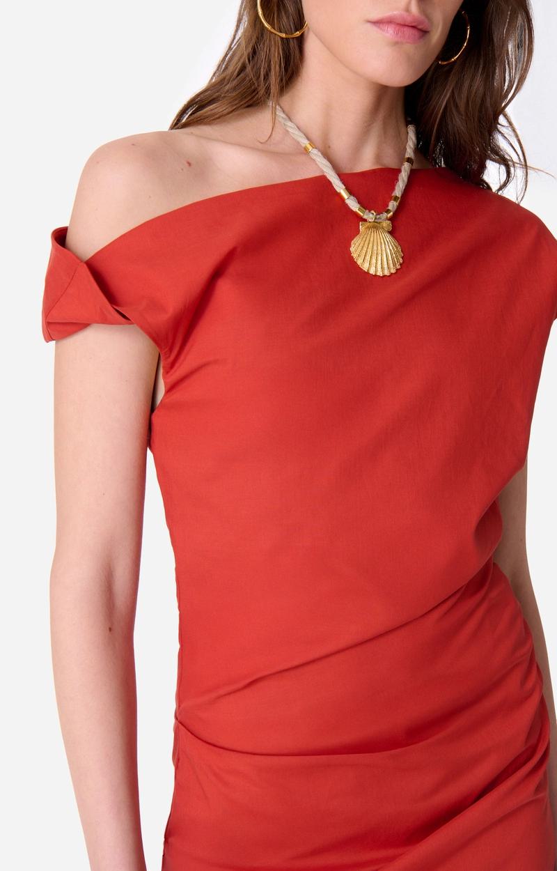 Dress Eleysa 4eva69-v08798 Brique