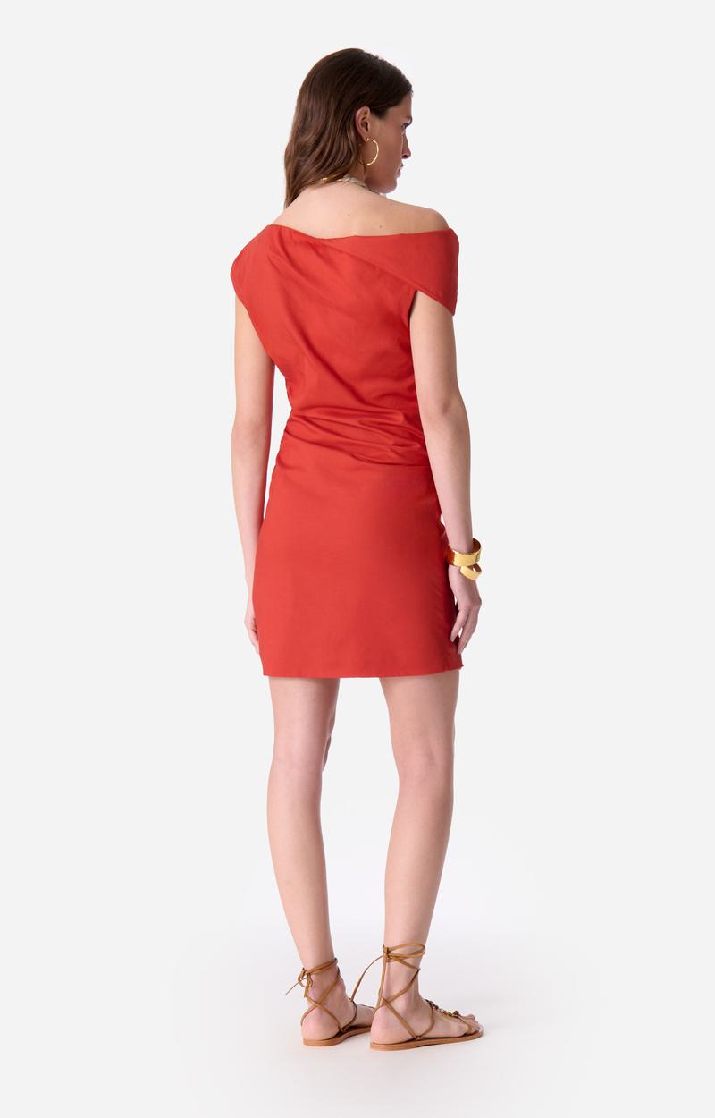 Dress Eleysa 4eva69-v08798 Brique