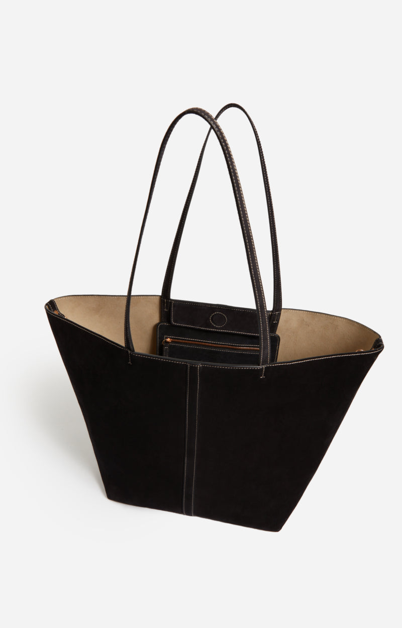 Tote Bag Canvas Cabas Gm L 4hvd29-v40874 Noir