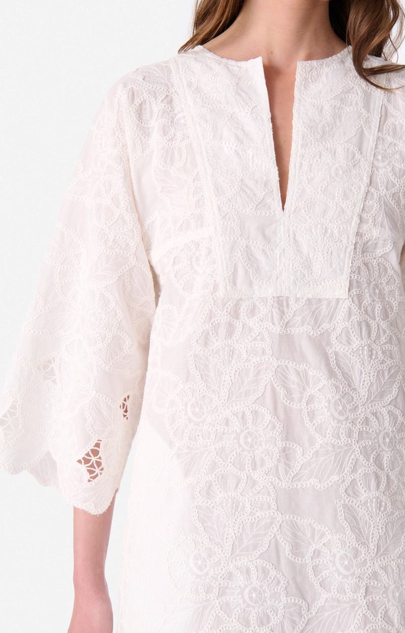 Dress Emaelle 5eva89-v08817 Blanc