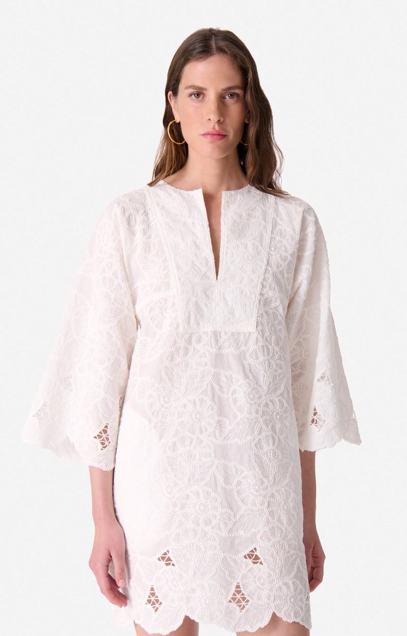 Dress Emaelle 5eva89-v08817 Blanc