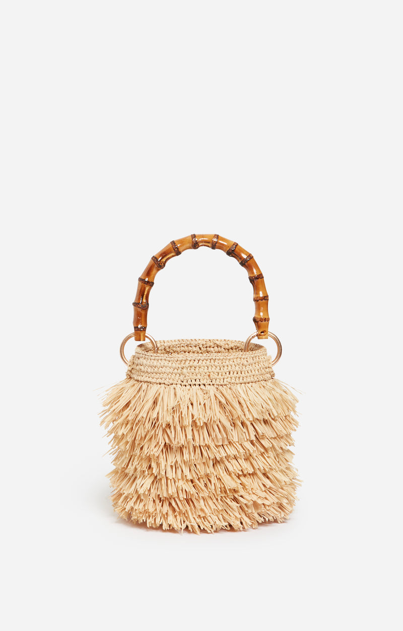 Raffia Bourse Pm 5eve41-v40898 Naturel