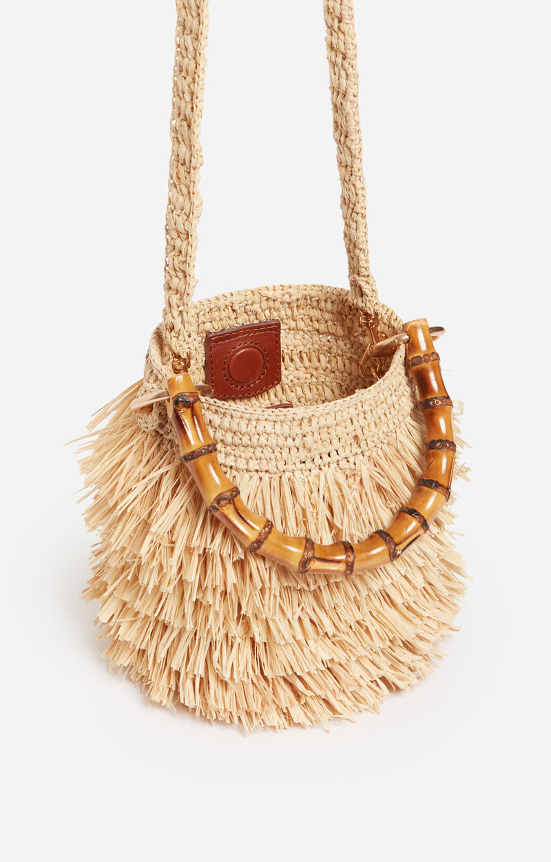 Raffia Bourse Pm 5eve41-v40898 Naturel