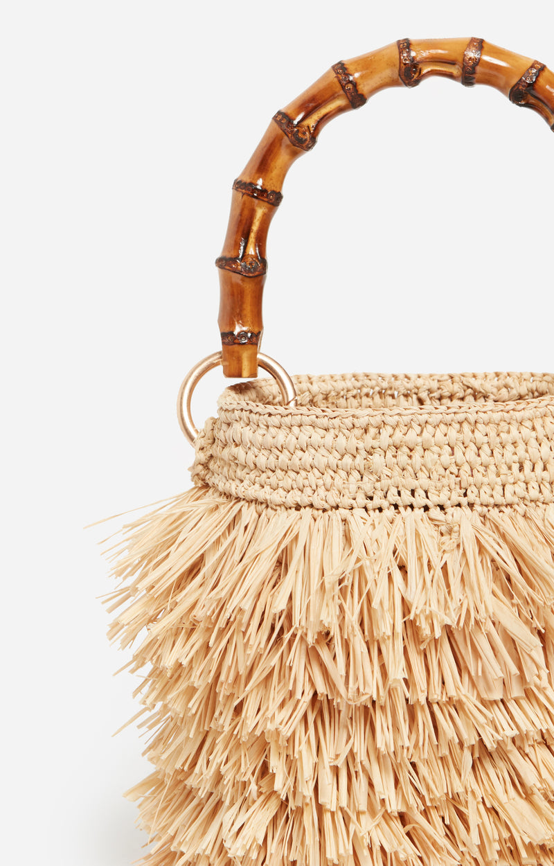 Raffia Bourse Pm 5eve41-v40898 Naturel
