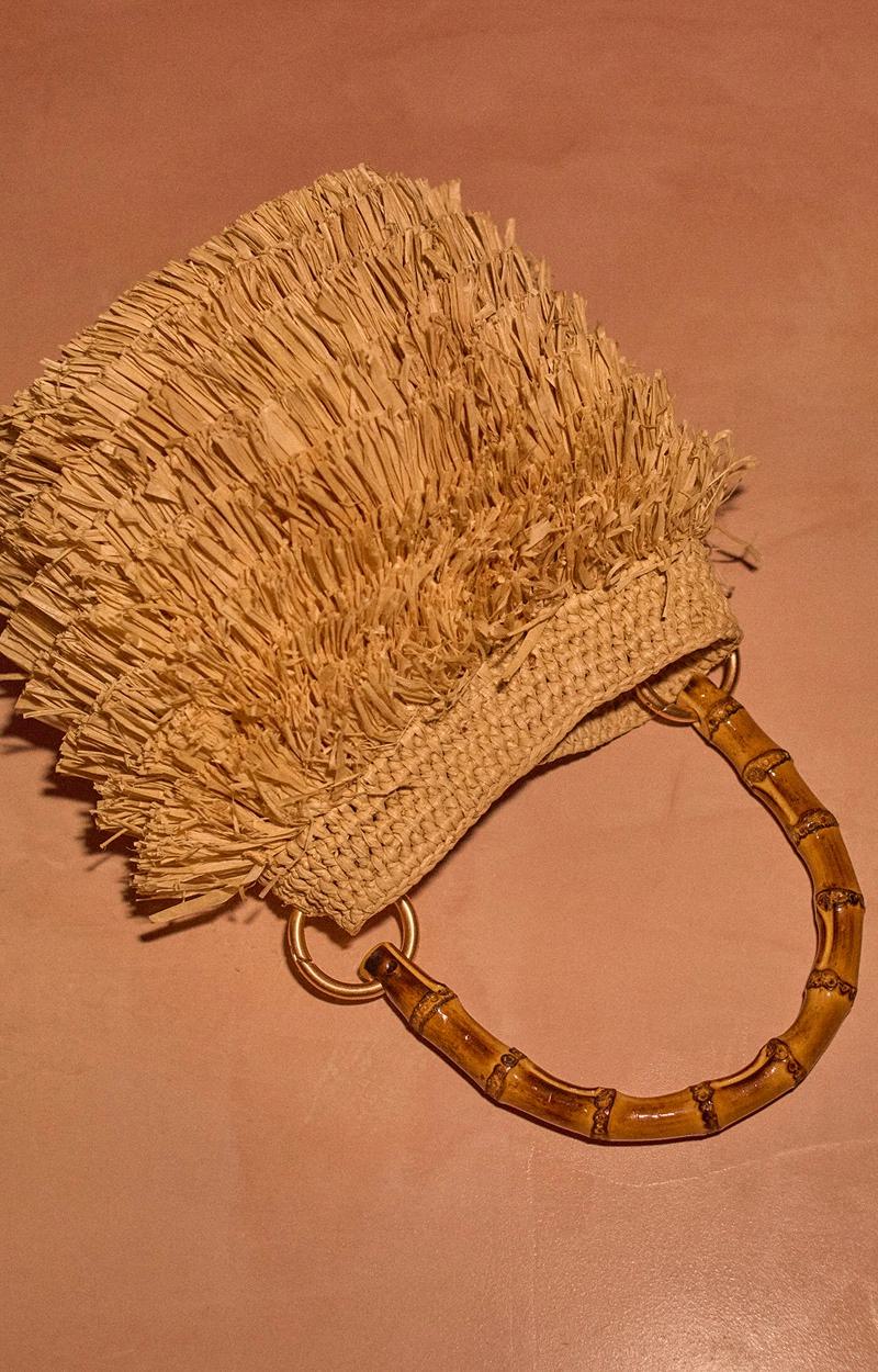 Raffia Bourse Pm 5eve41-v40898 Naturel