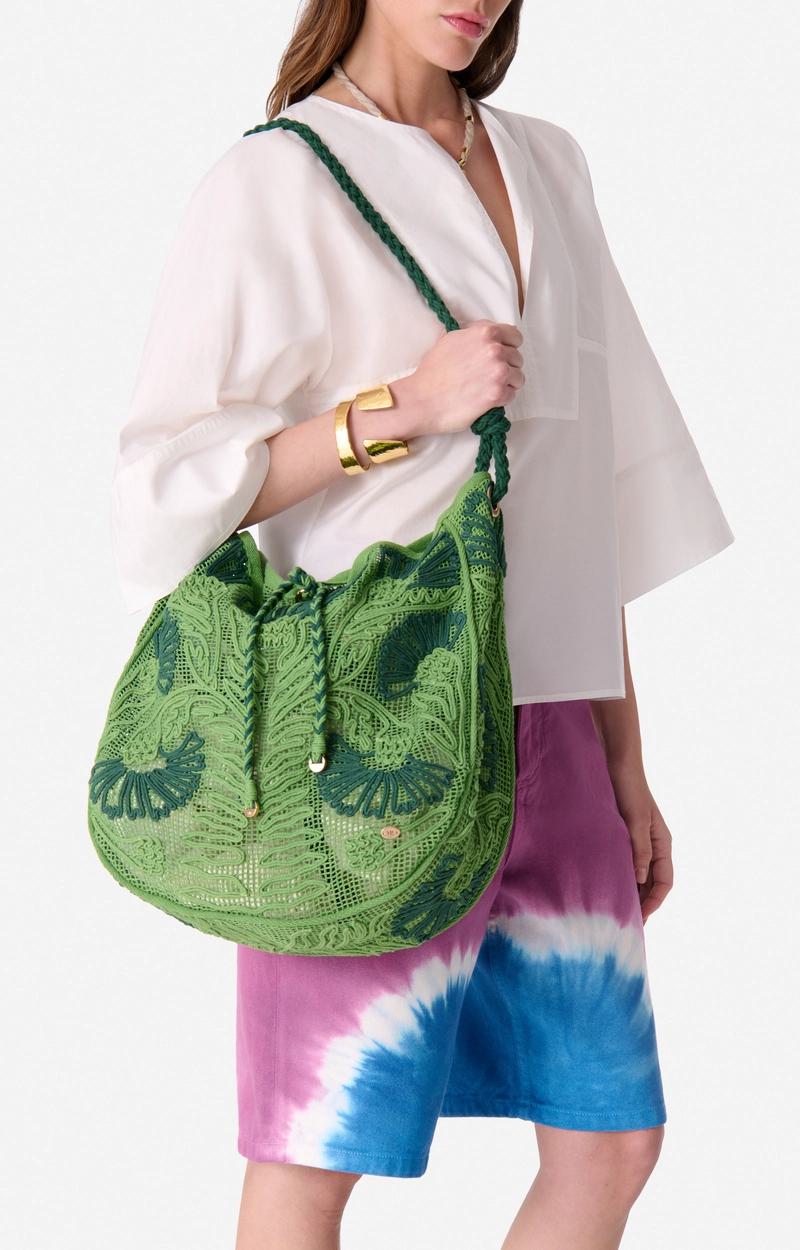 Shoulder Bag Sac Hobo 5eve45-v40896 Vert