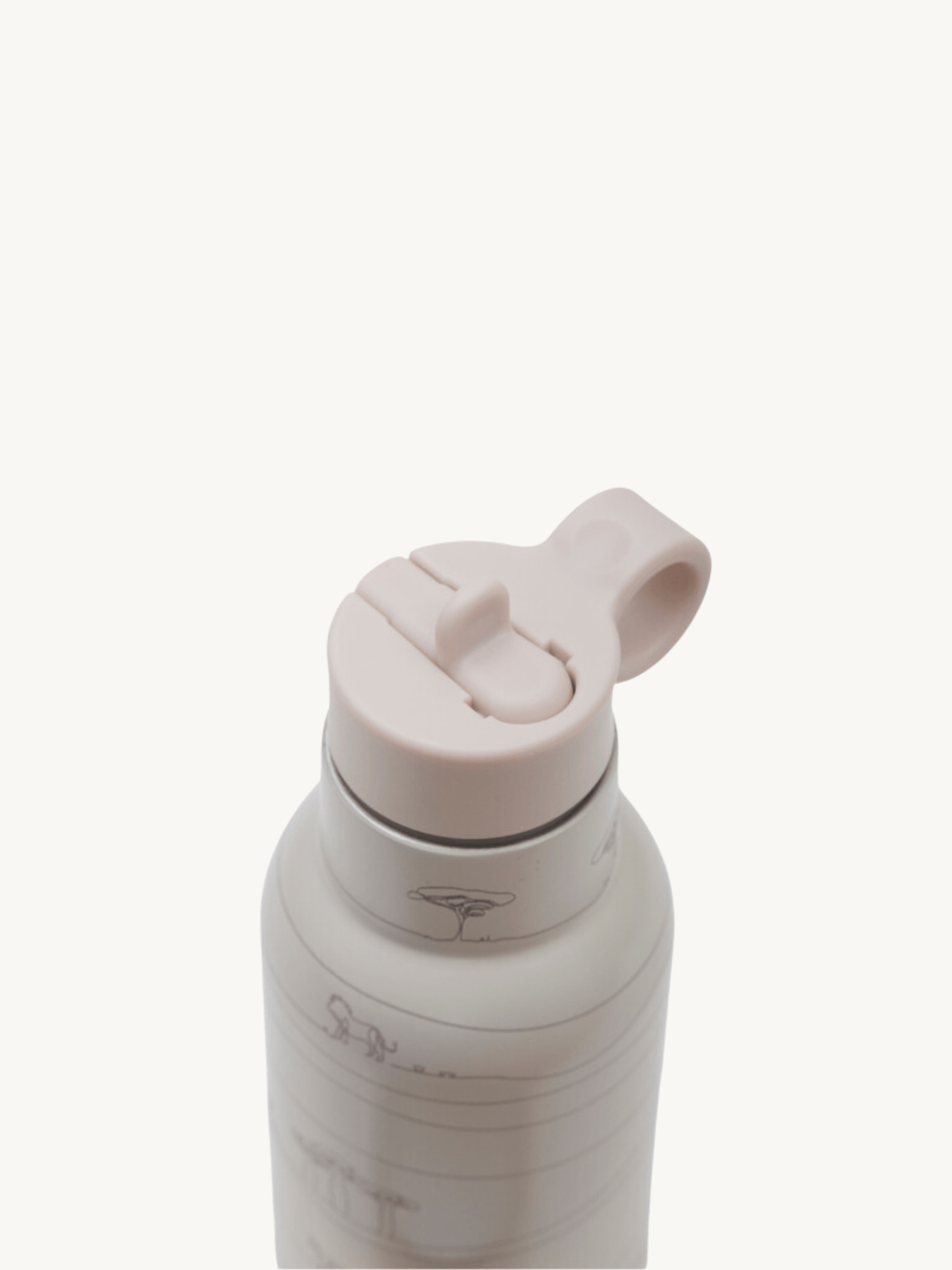 Seashell Insulated Drinking Bottle 500ML - Cream｜For Baby