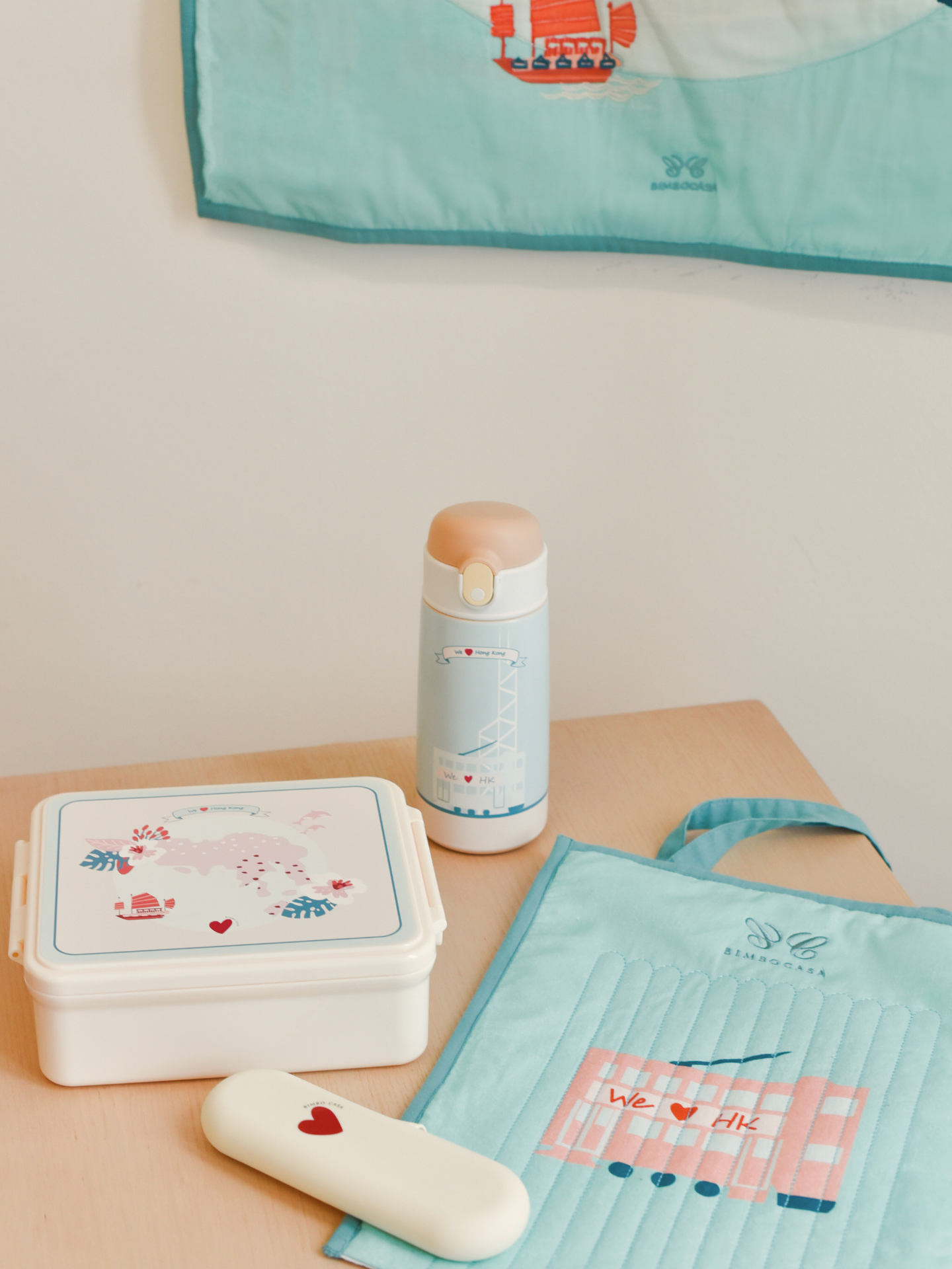 We Love HK Thermal Water Bottle｜For Baby and Kids