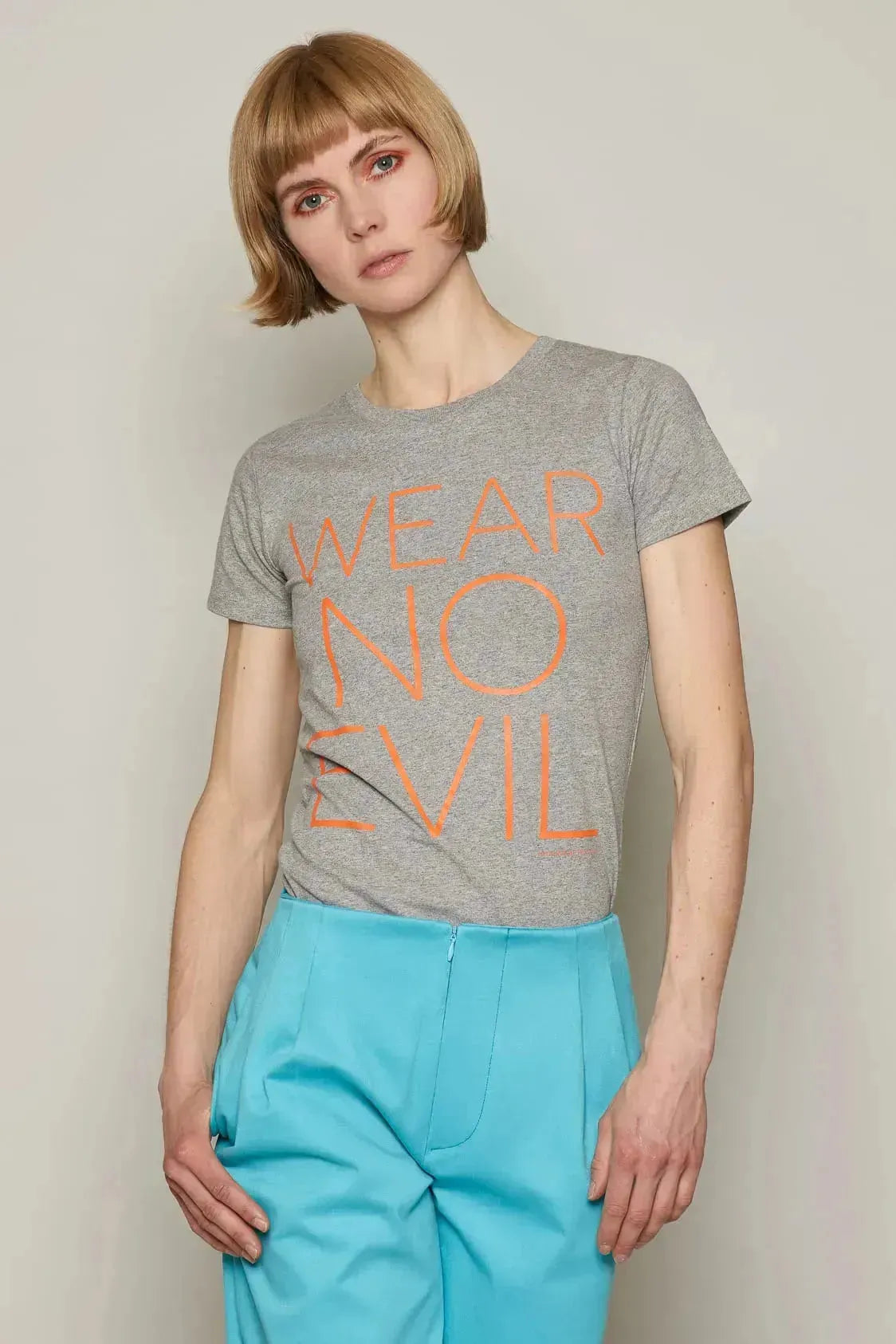 Wear No Evil T-Shirt (Grey)