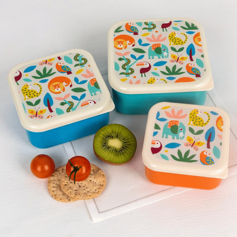 Wild Wonders Snack Boxes (Set Of 3)