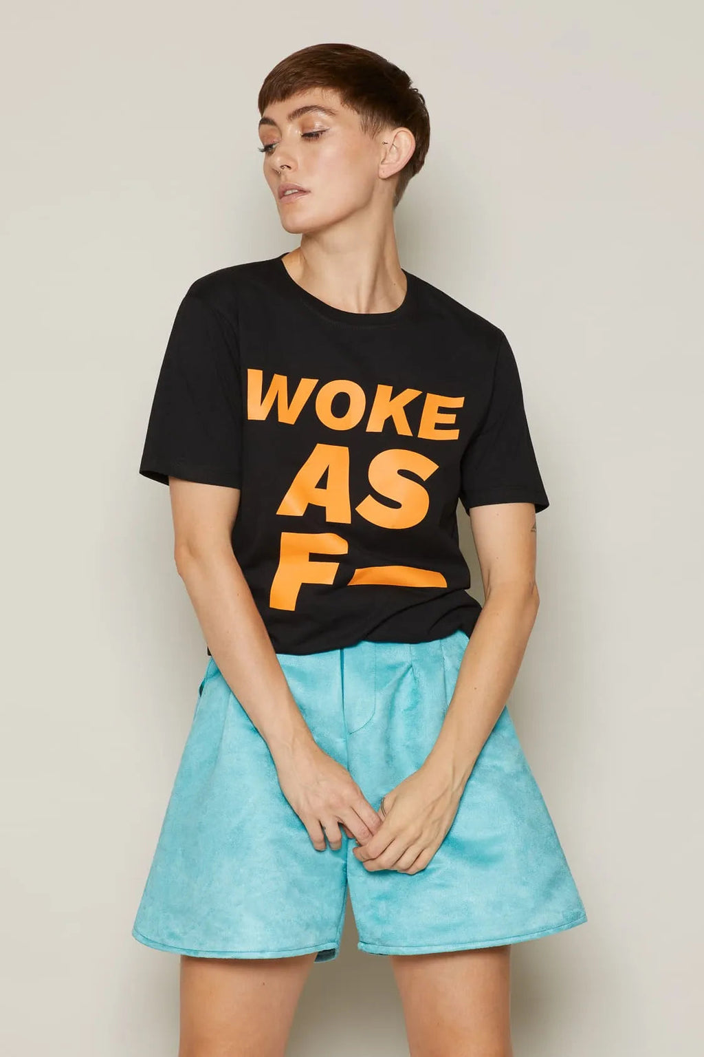 Woke As F T-Shirt (Black)