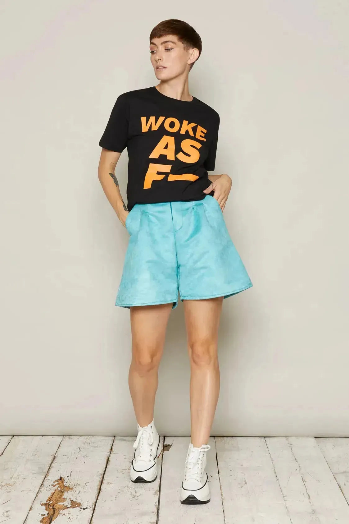 Woke As F T-Shirt (Black)