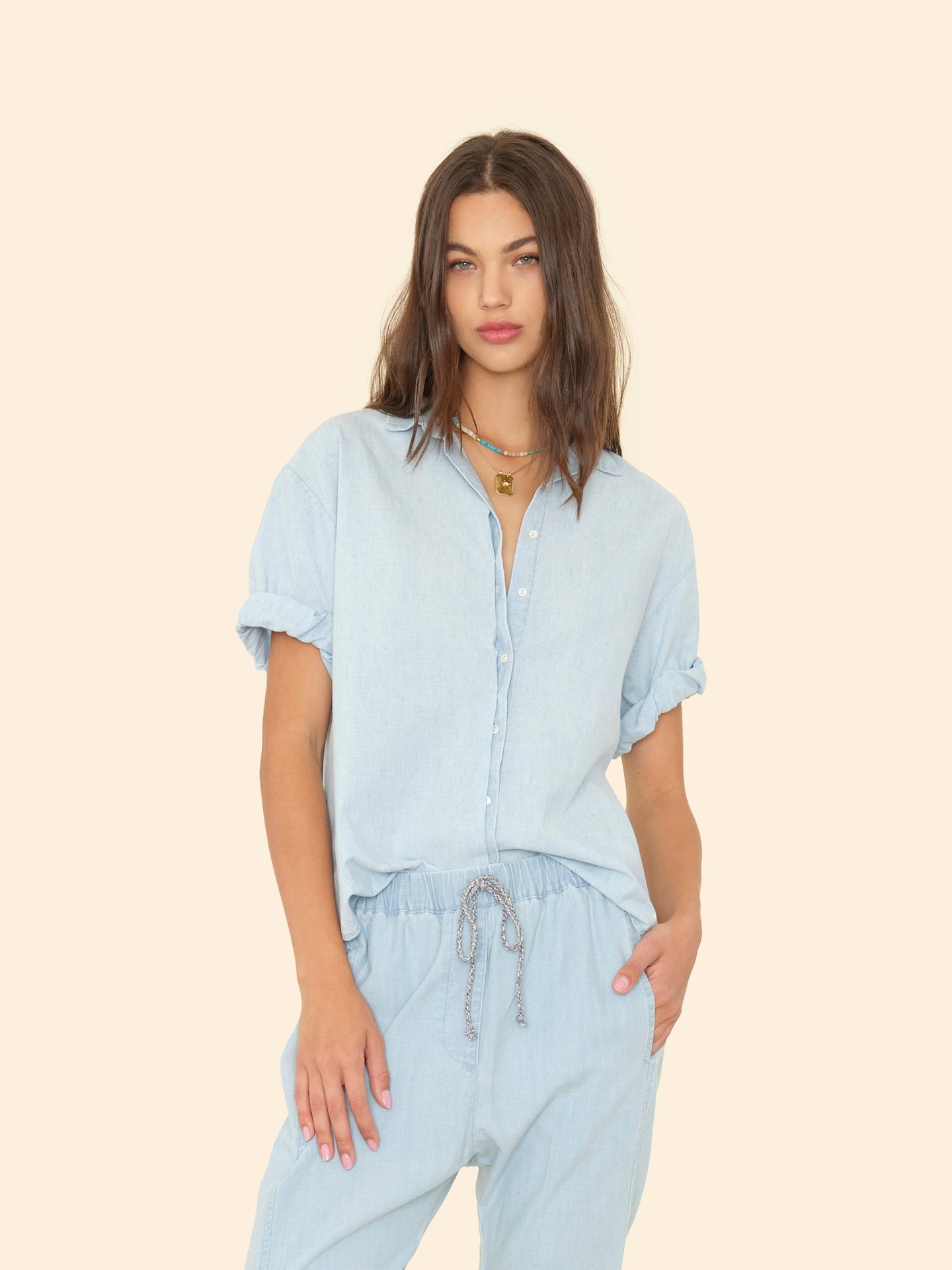 Shirt X5dch114 Channin X5dch114 Air-Blue