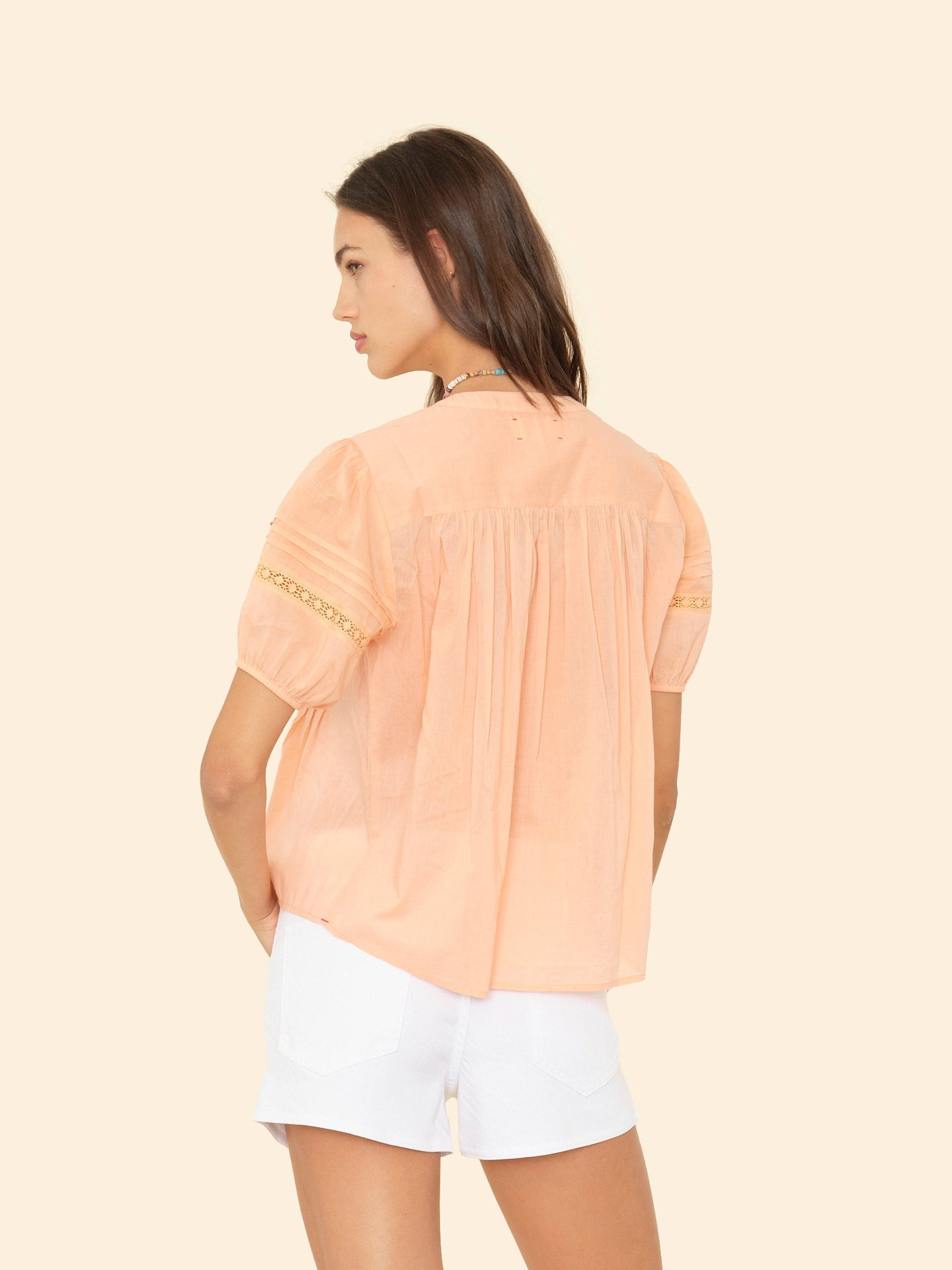 Blouse X5cfc012 Claudia Shirt Soft-Peach