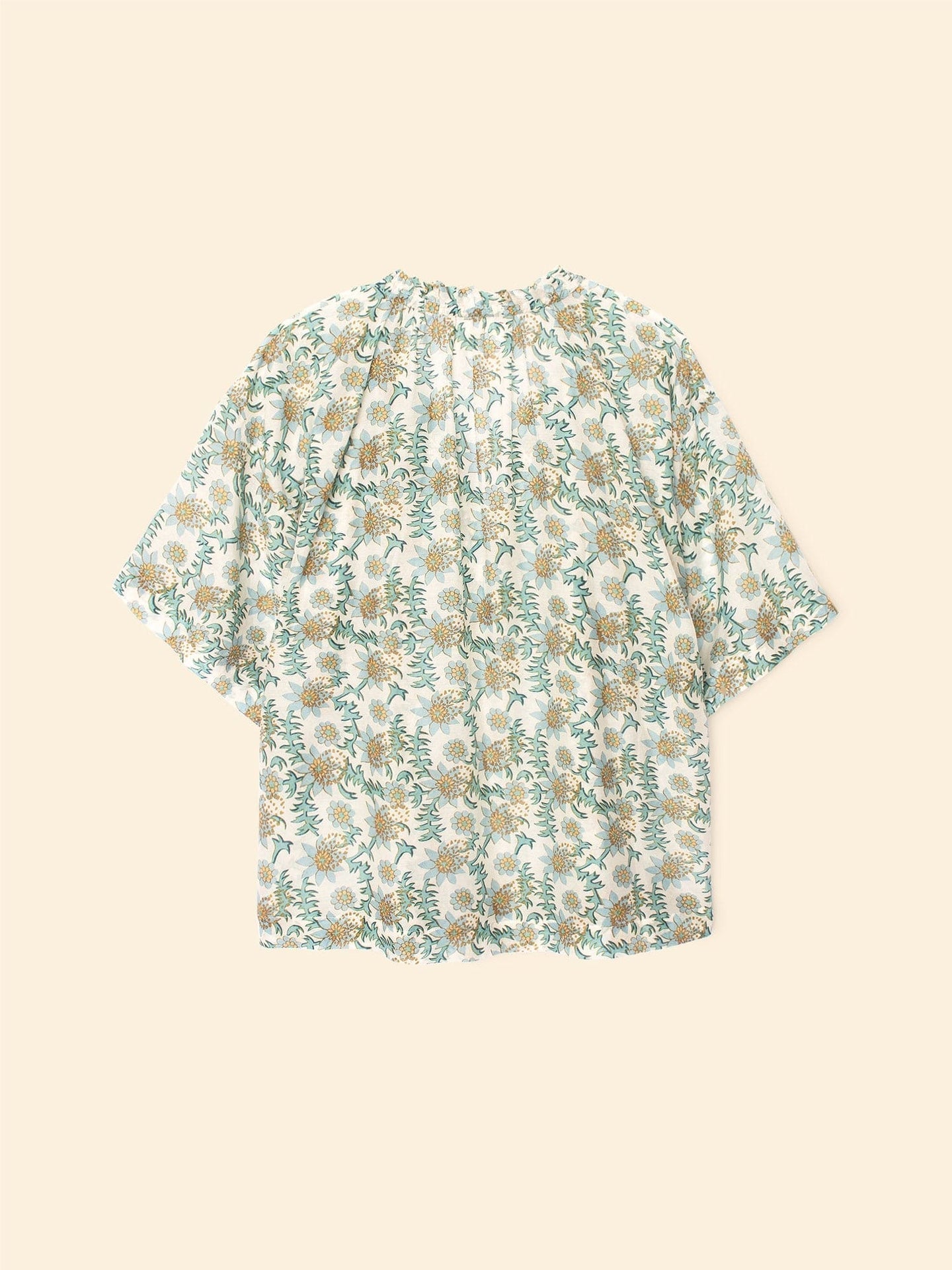 Shirt X5igp010 Meadow Top Gardenia