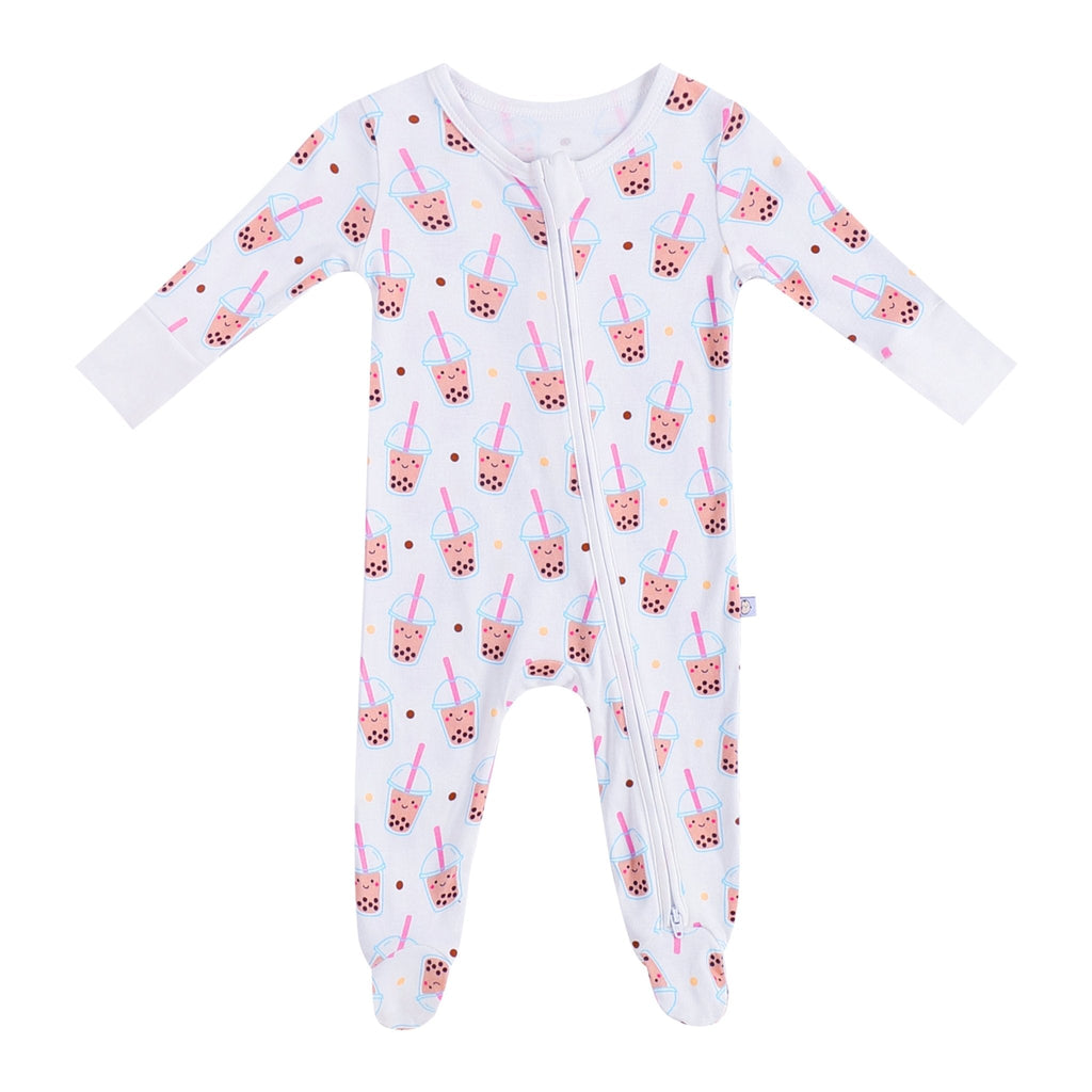 Bamboo Convertible Zip Romper - Boba