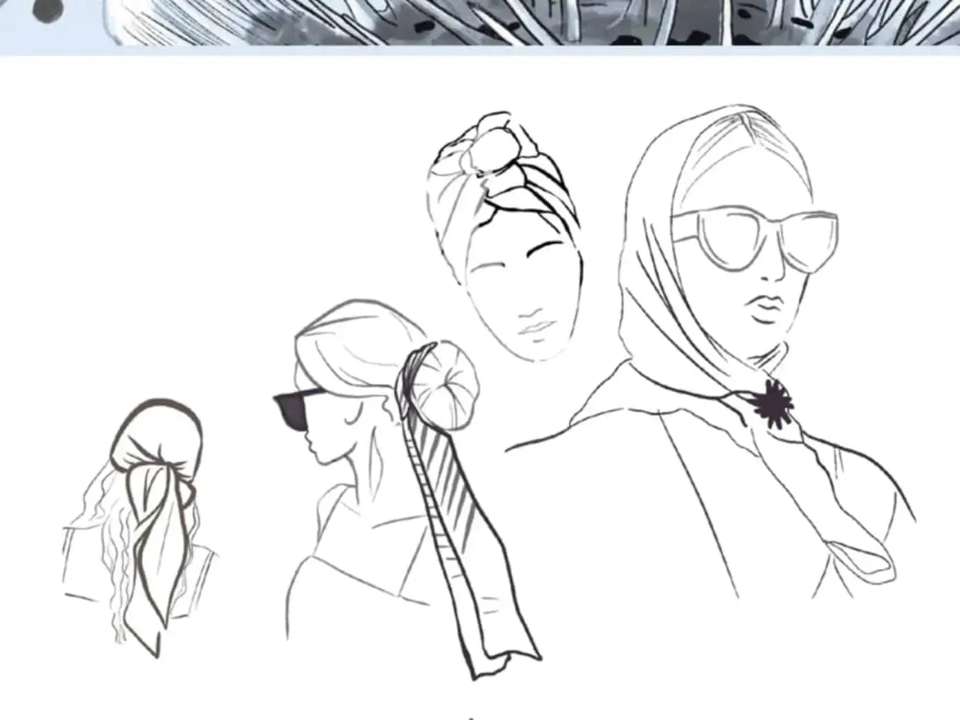 FUGU FISH silk scarf