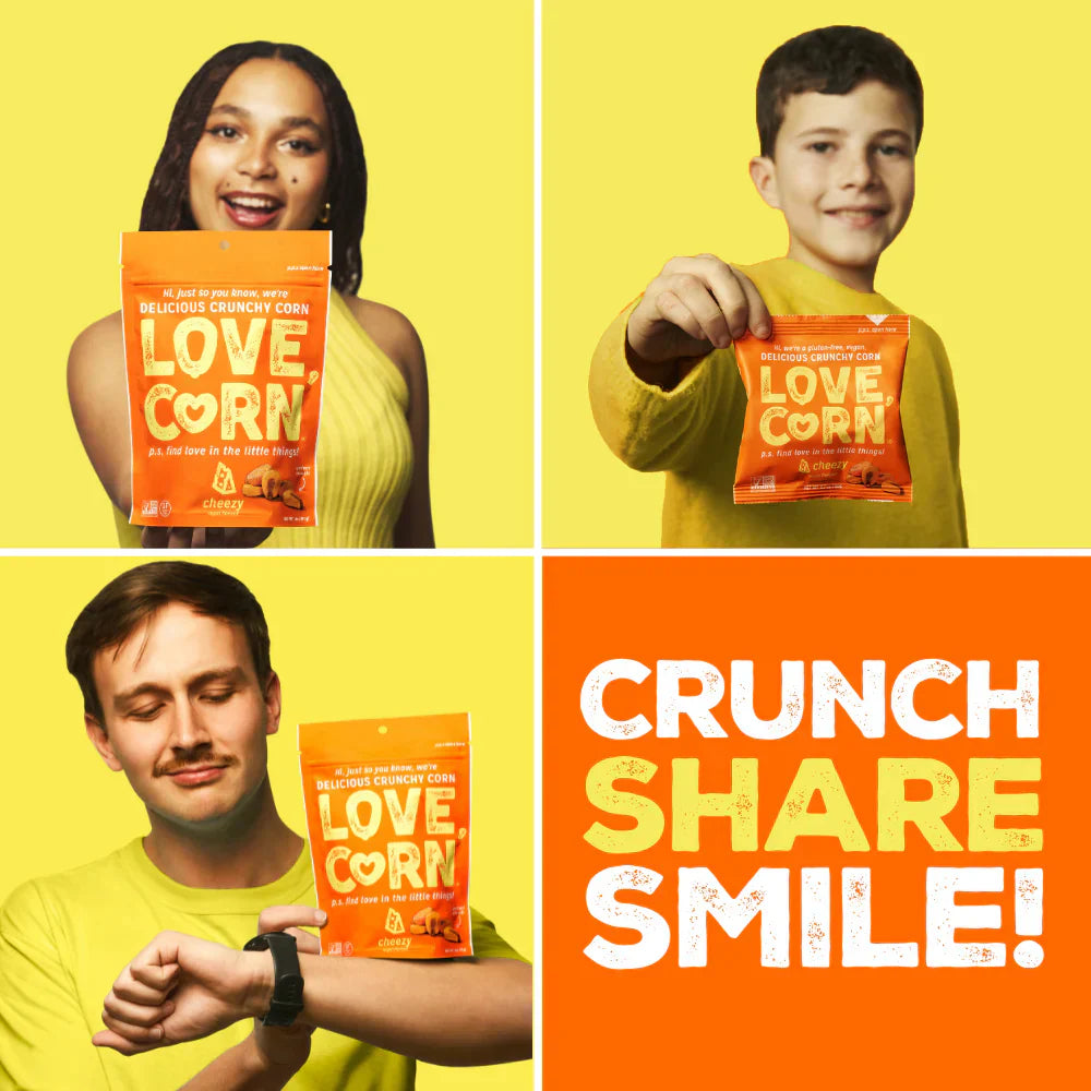 Premium Crunchy Corn - Cheese & Onion 45g