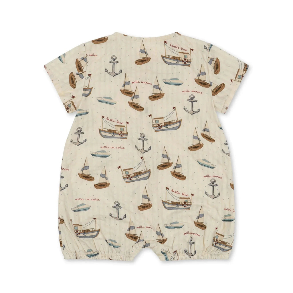 Ace Romper Gots - Sail Away