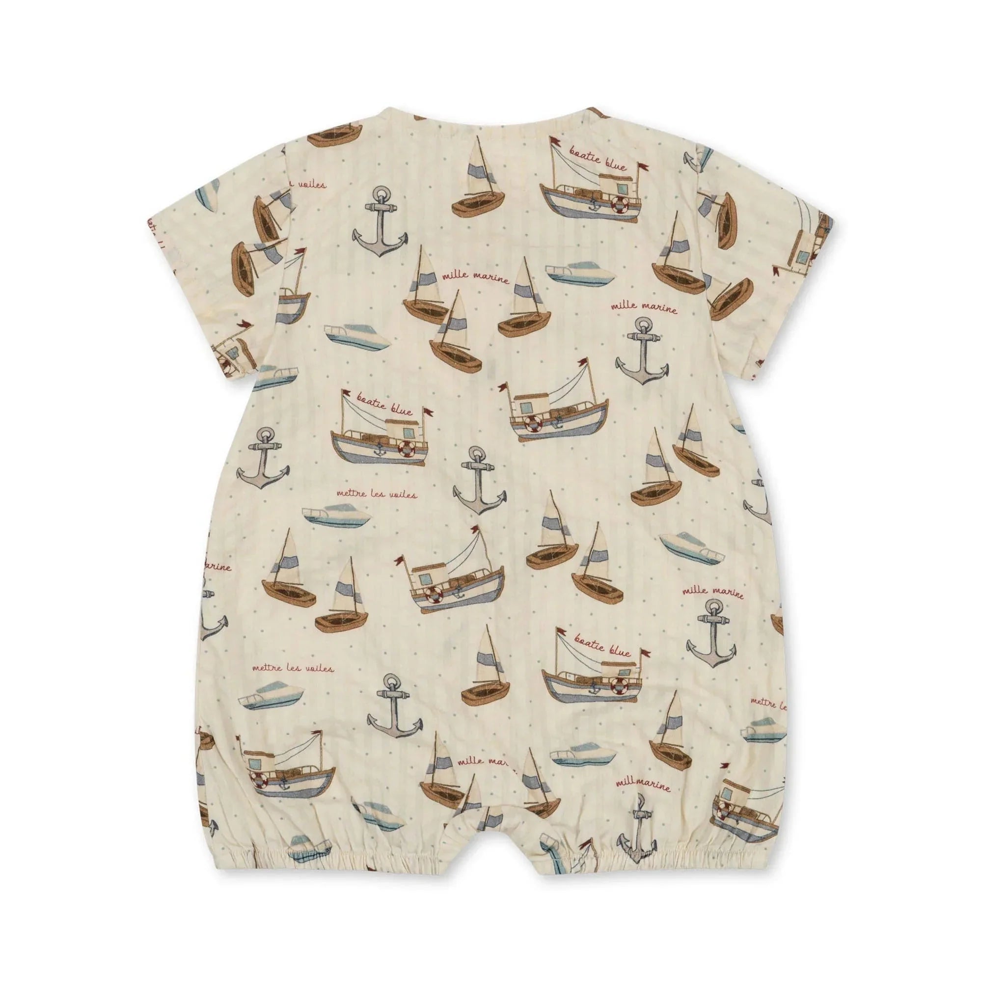 Ace Romper Gots - Sail Away