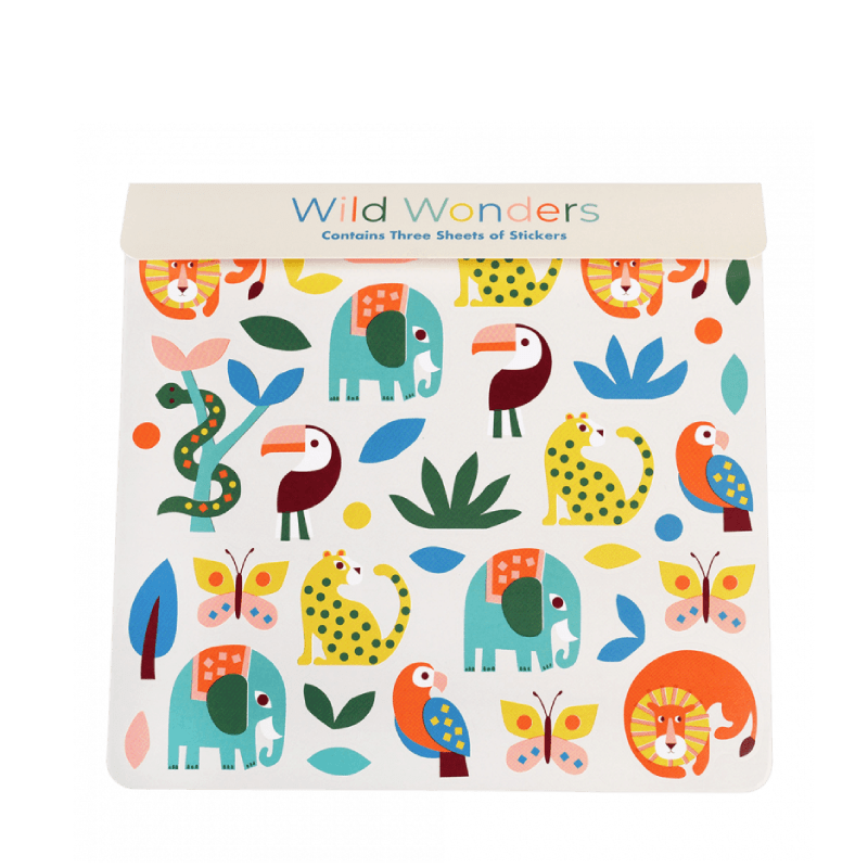 Animal stickers - Wild Wonders