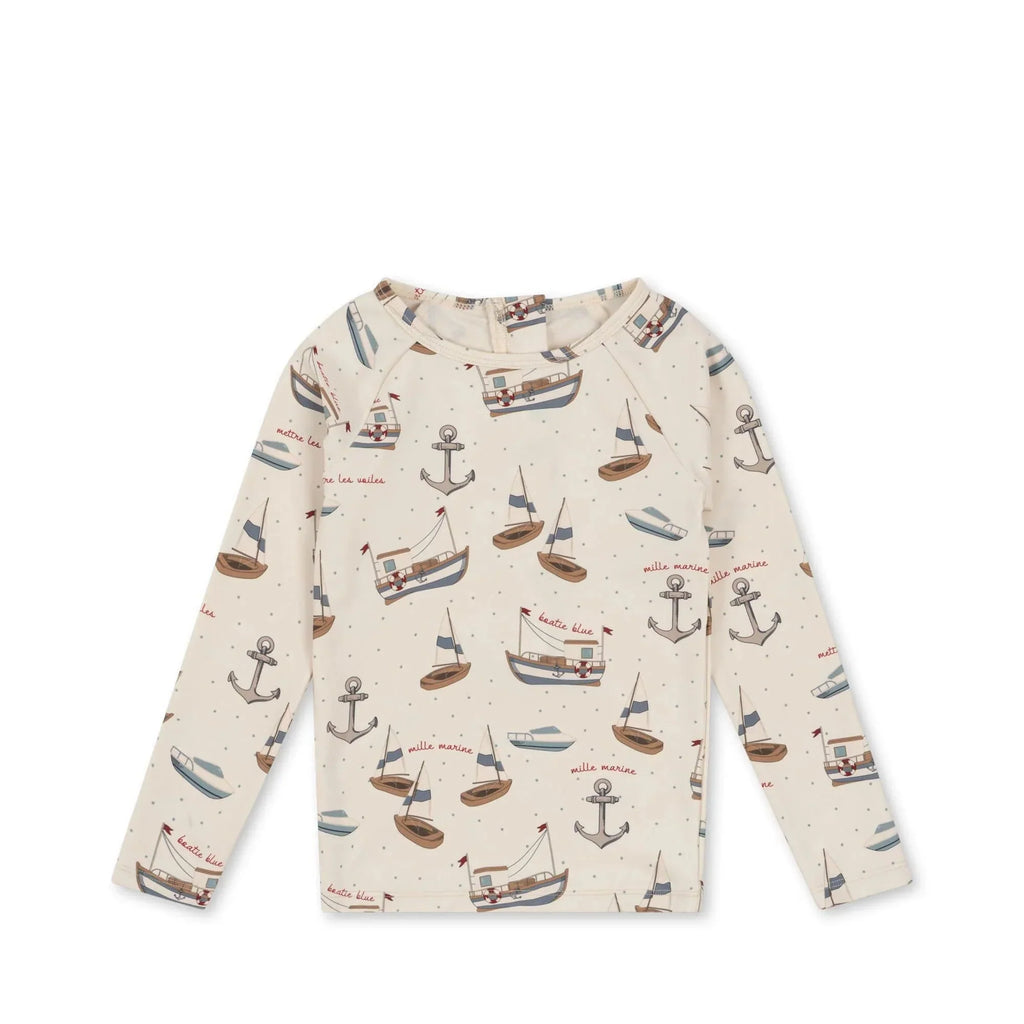 Aster Swim Blouse - Sail Away