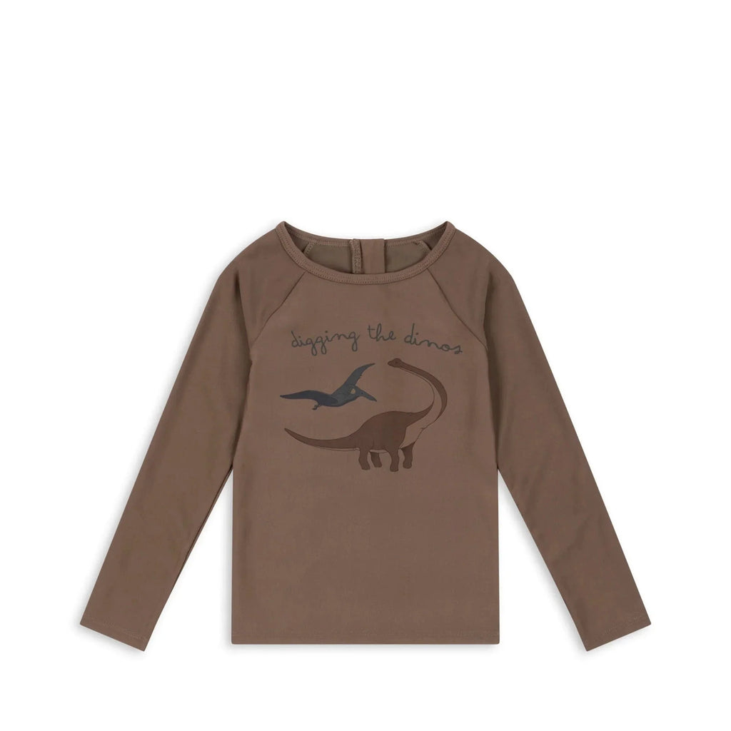 Aster Swim Blouse - Shitake