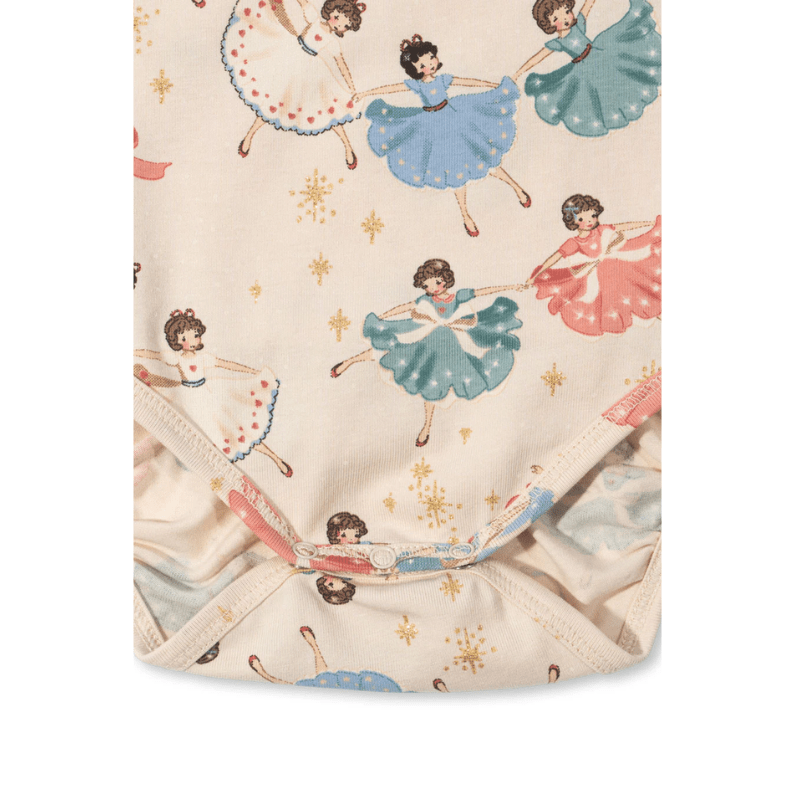 Basic Body / Pants Set Gots -Bow Ballerina