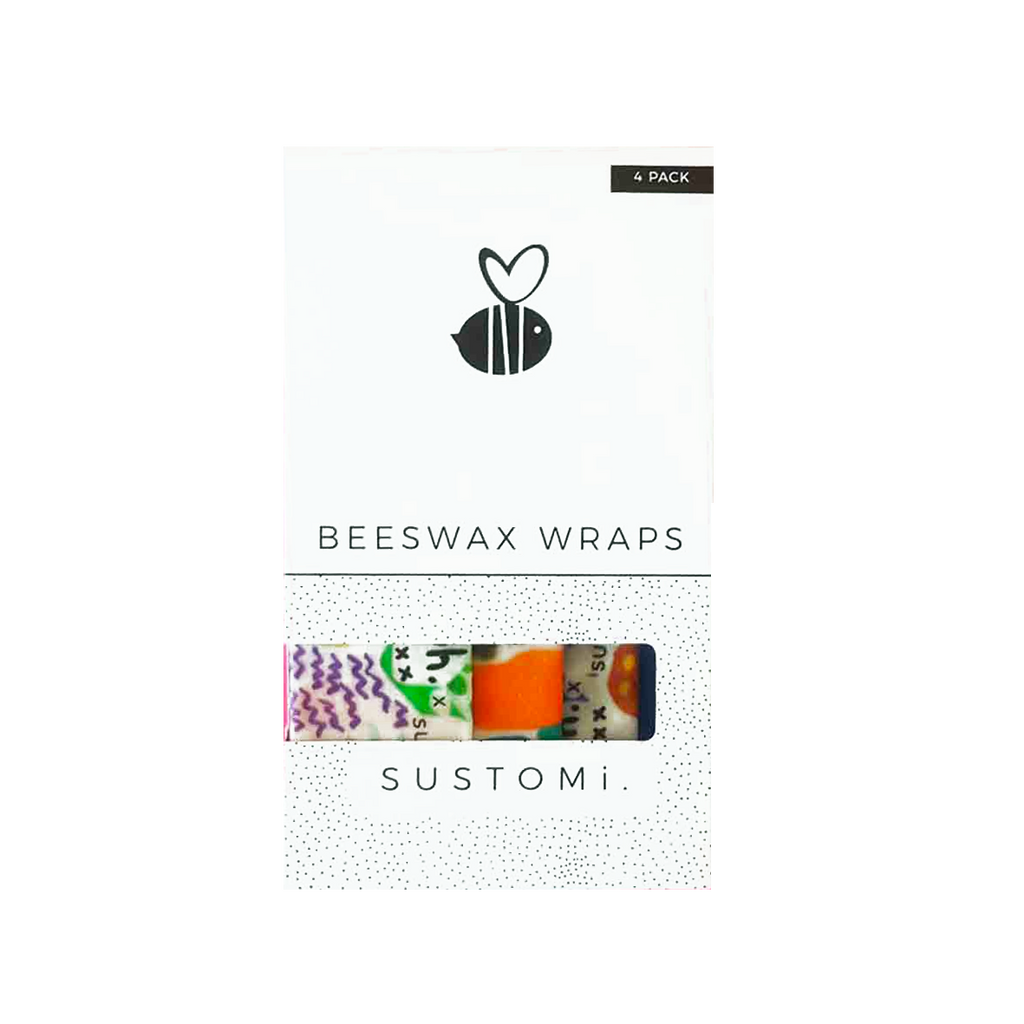 Limited Edition Beeswax Wraps  Shuh Lees Dreams 4 Pack: 1S 1M 1L 1XL