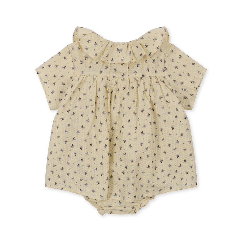 Bitsy Romper - Point Bleu