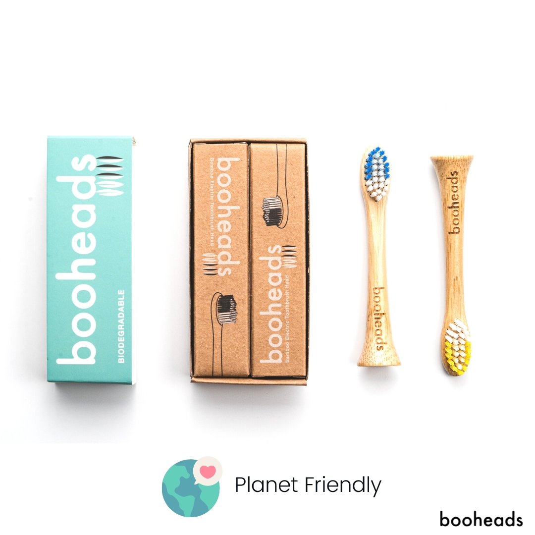 Soniboo - Bamboo Electric Toothbrush Heads Compatible with Sonicare* | Deep Clean 2PK