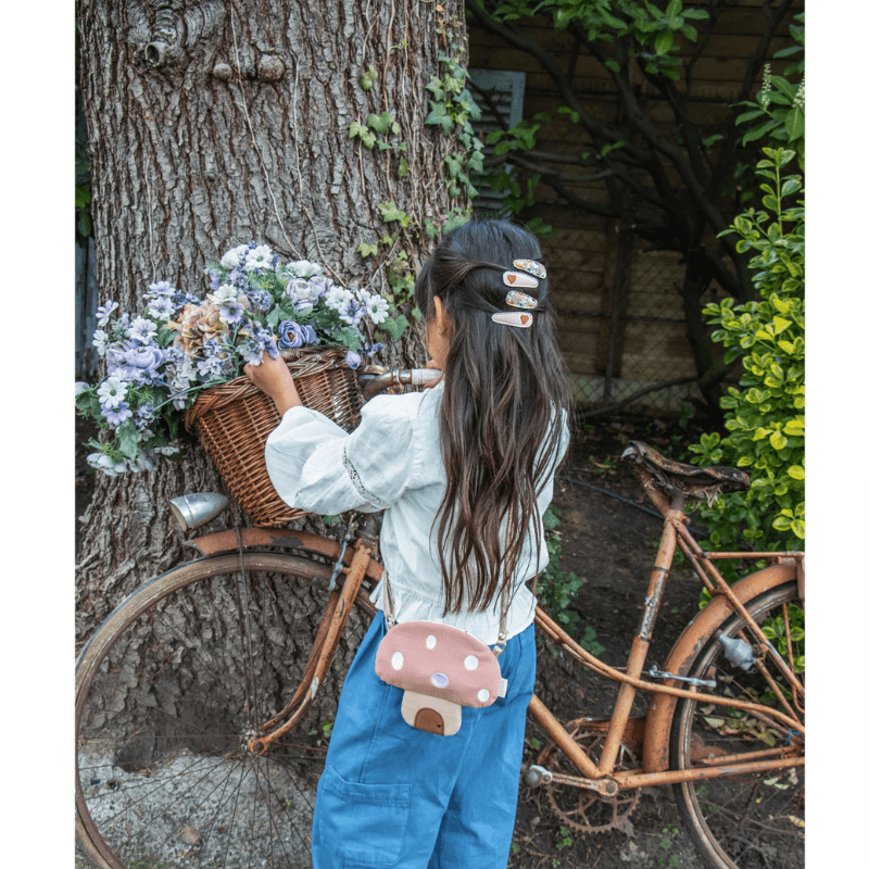 Bramble Heart Fabric Clip Set