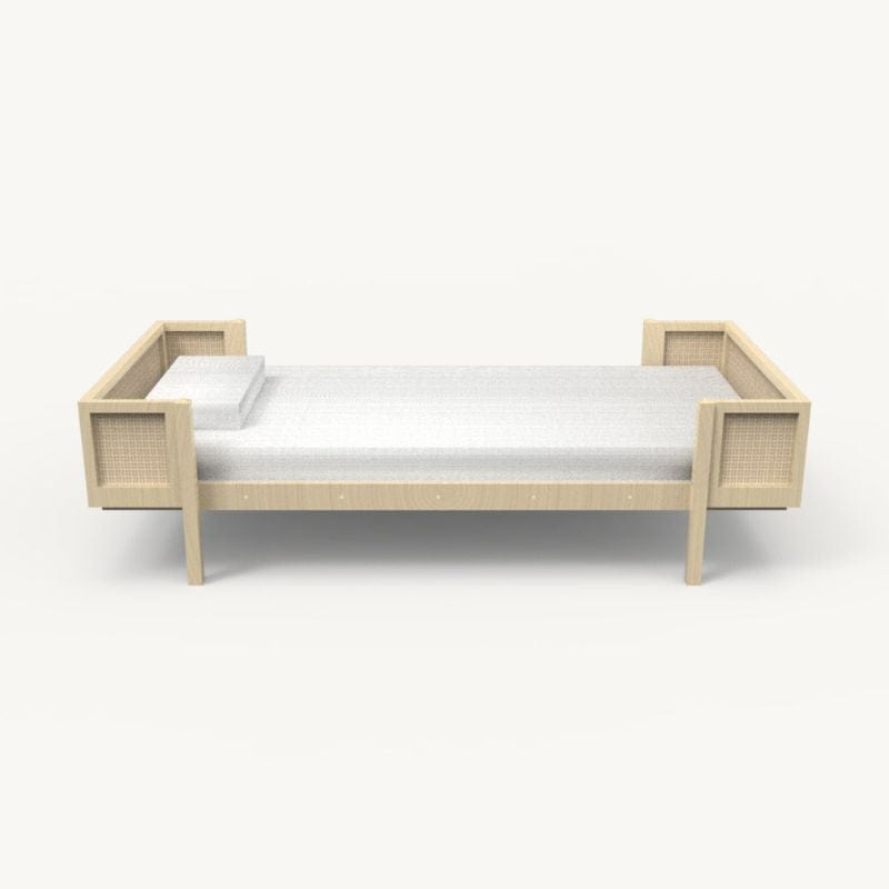 Bruco - Rattan Single Narrow Bed
