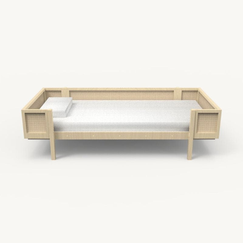 Bruco - Rattan Single Narrow Bed