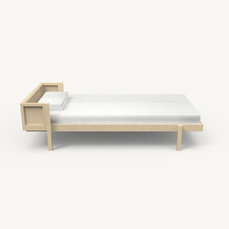Bruco - Rattan Single Narrow Bed