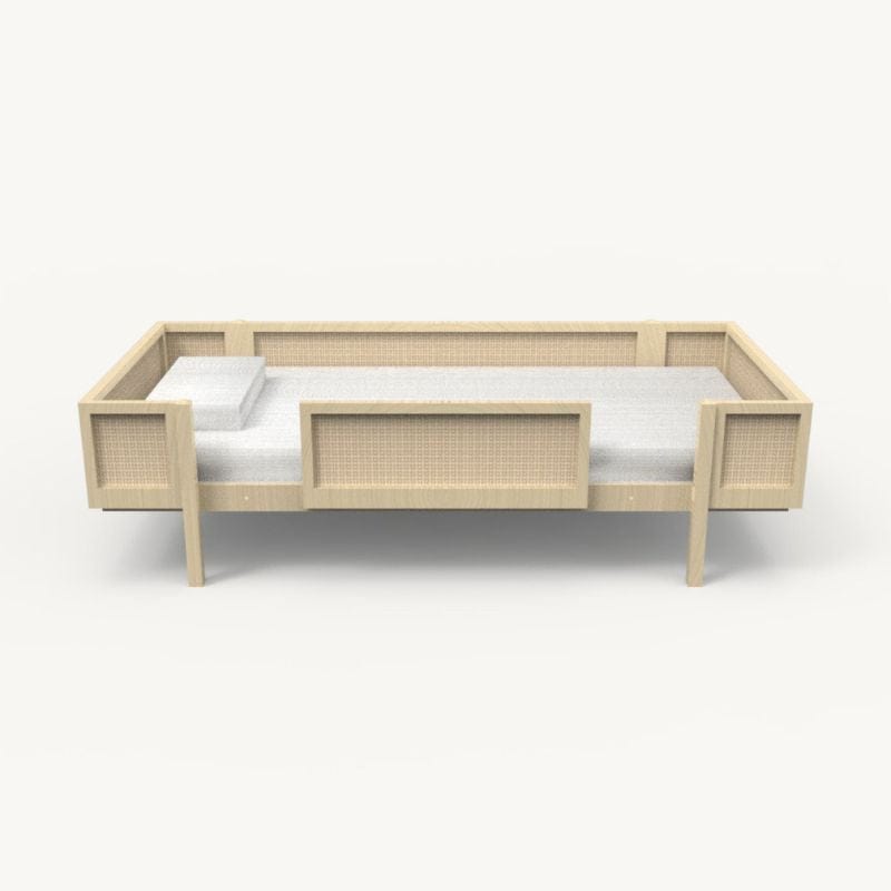 Bruco - Rattan Single Narrow Bed