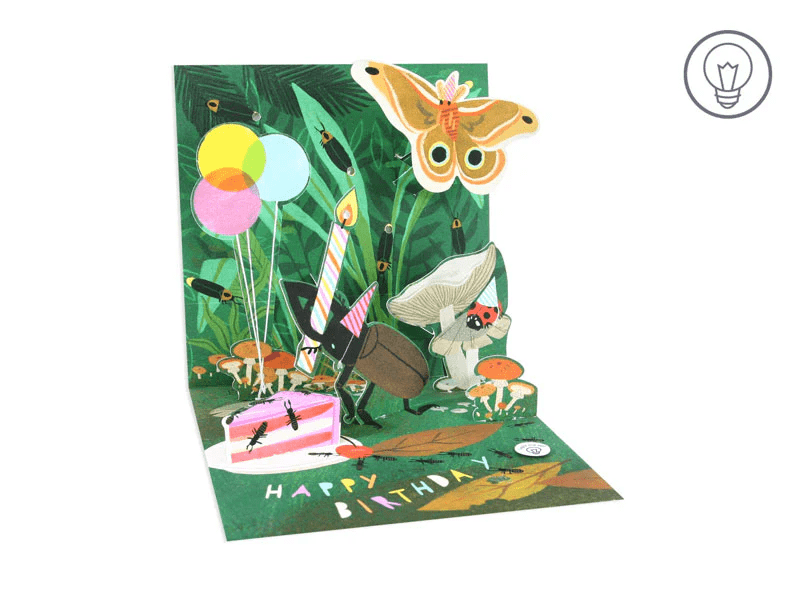 Bugs Birthday Layered Greeting Card