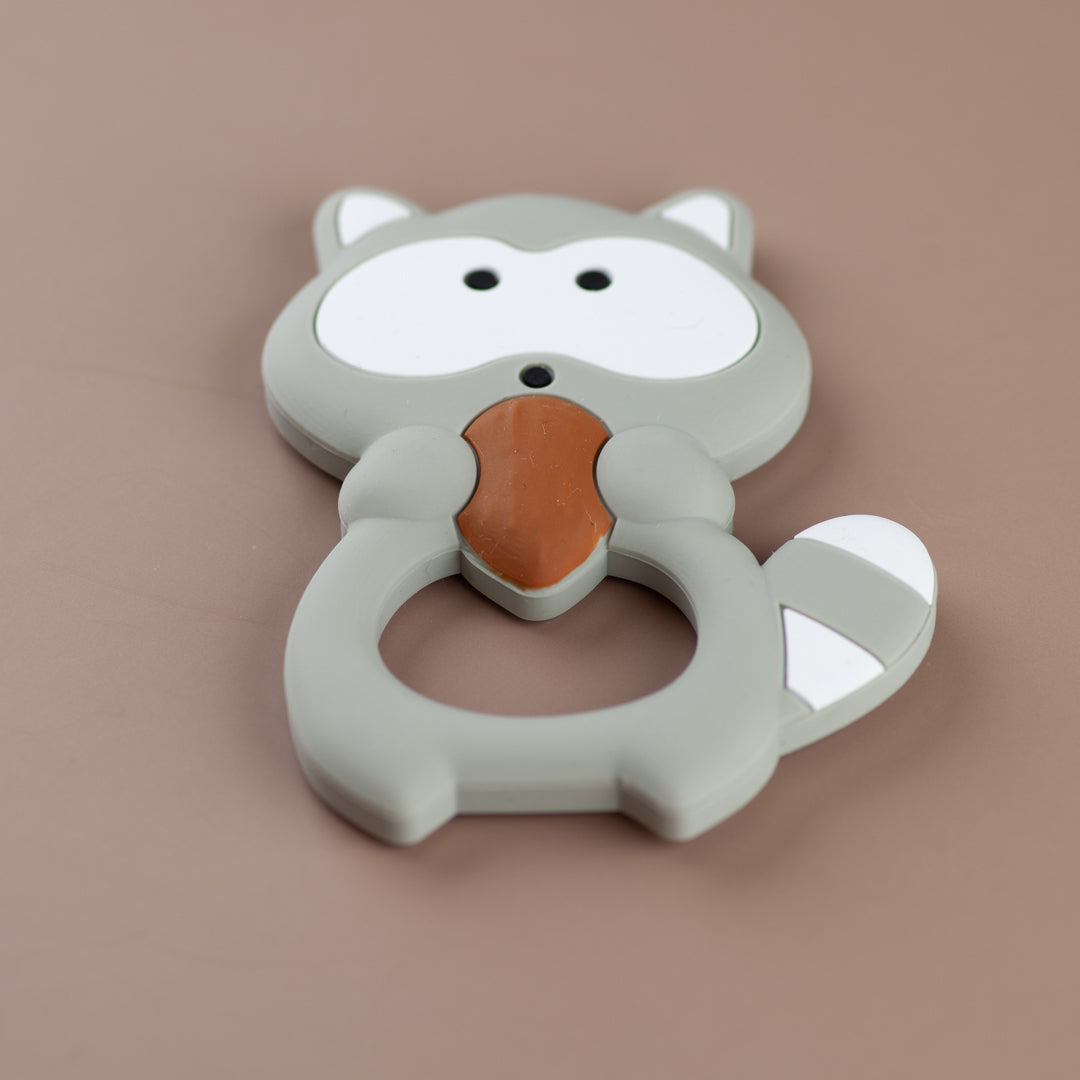 Raccoon Silicone Teether