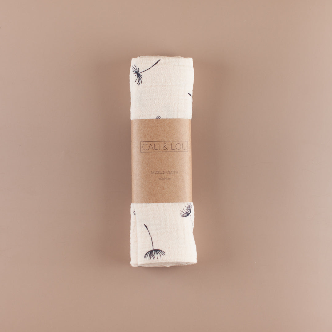 Dandelion Muslin Cloth