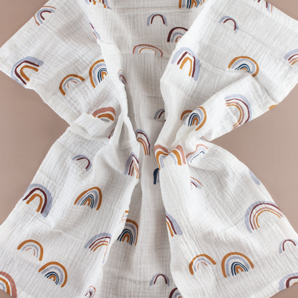 Rainbow Muslin Cloth