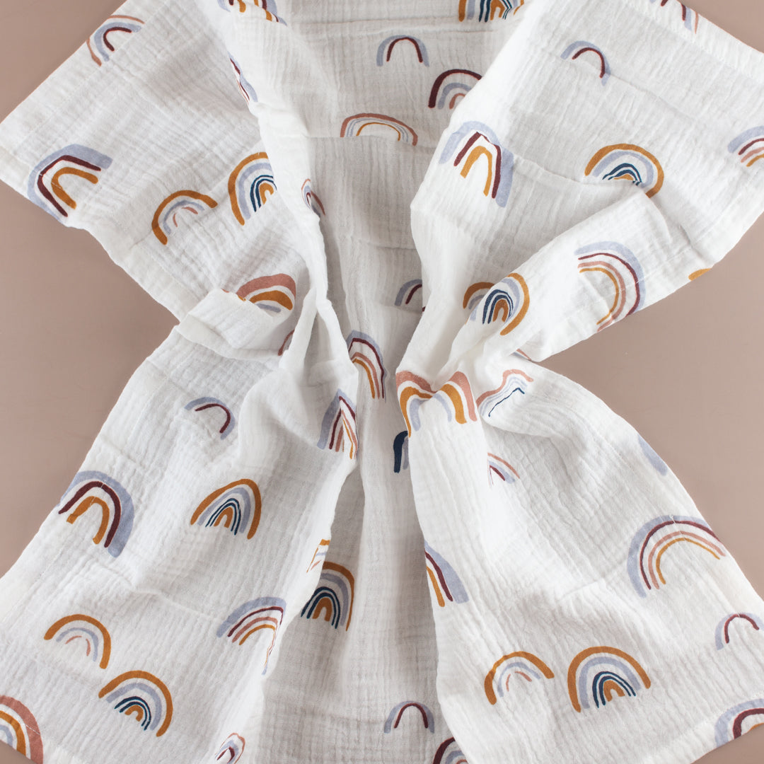 Rainbow Muslin Cloth