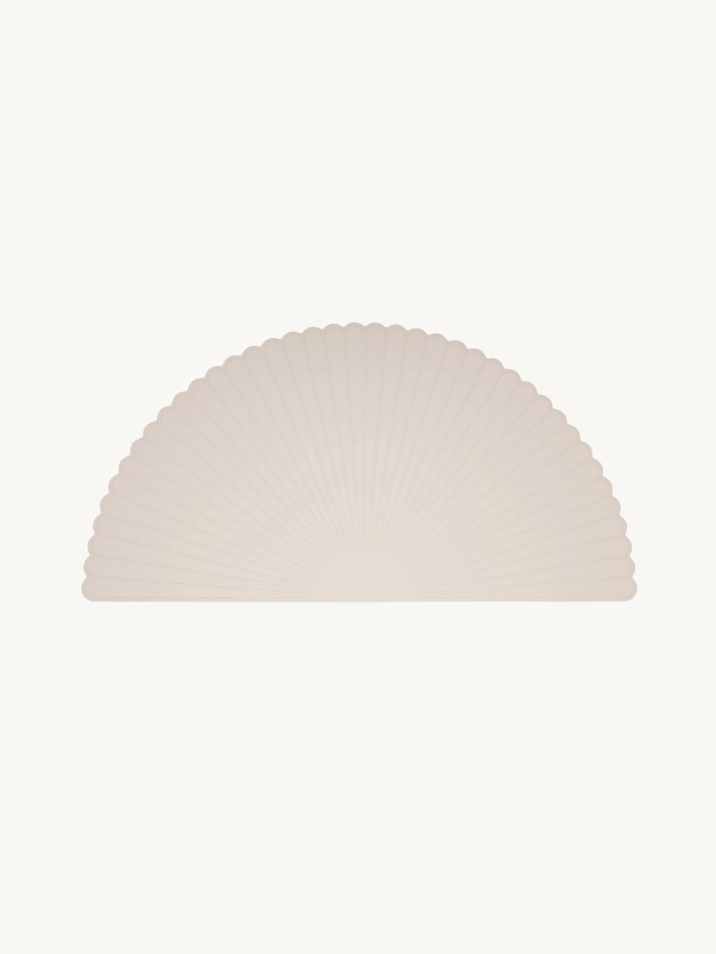Sea Shell Silicone Placemat - Sand｜Baby Placemat