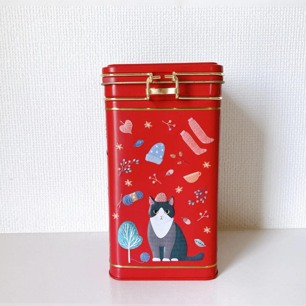 Cat Canister Can - Winter low