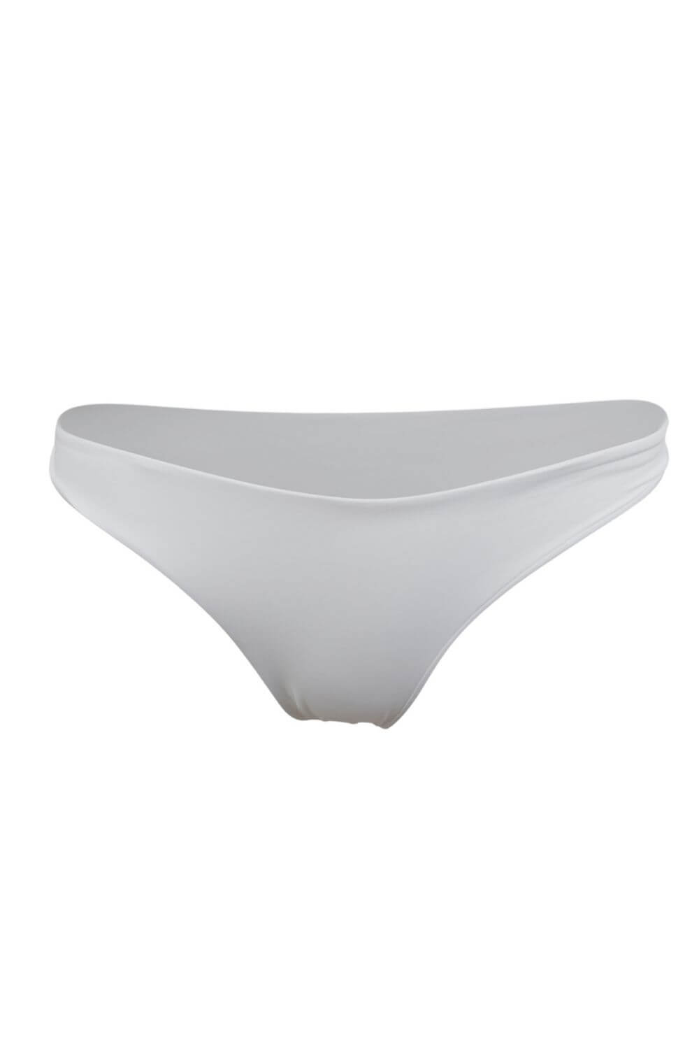 Jenna Classic Brief White Bikini Bottoms