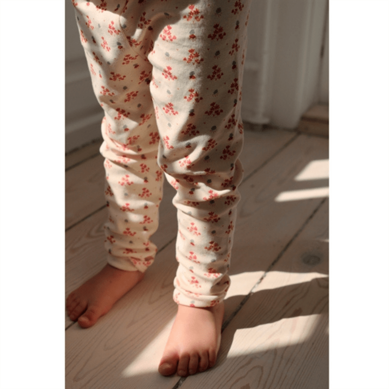 Classic Pants - Vintage Floral Red