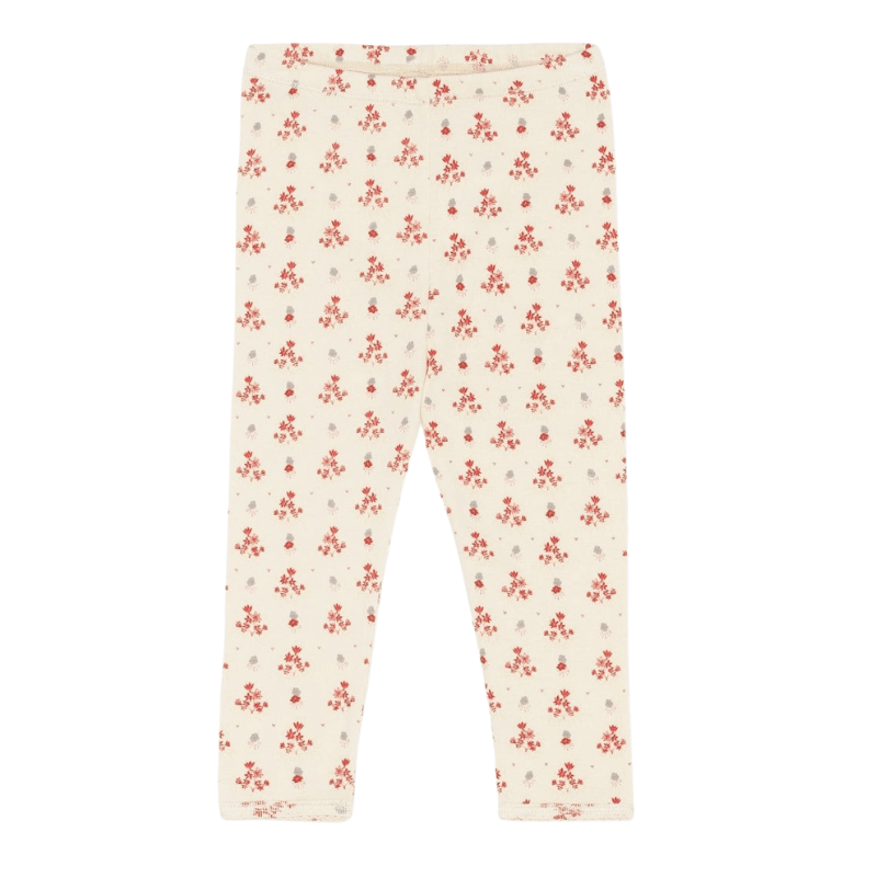 Classic Pants - Vintage Floral Red