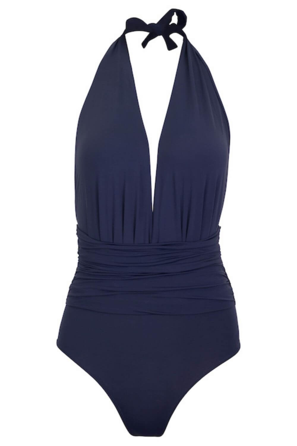 Eva One Piece Swimsuit Navy