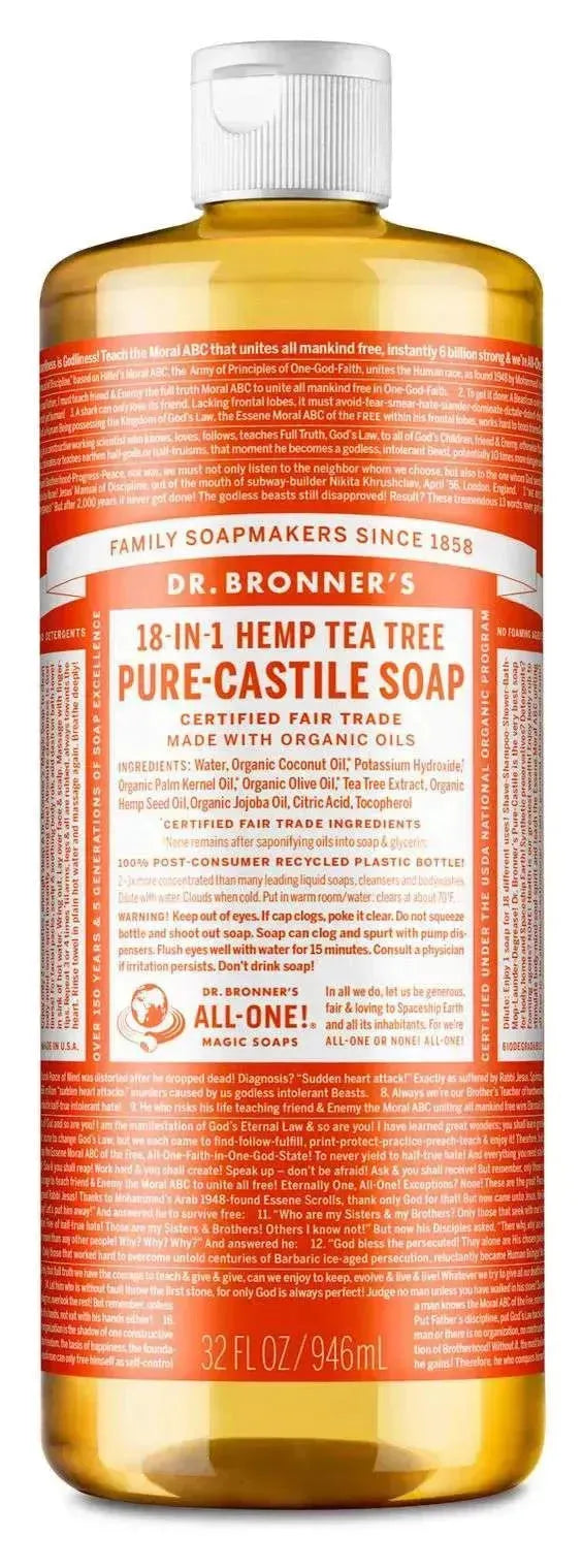 Dr. Bronner's - Organic Tea Tree Liquid Soap 32 oz